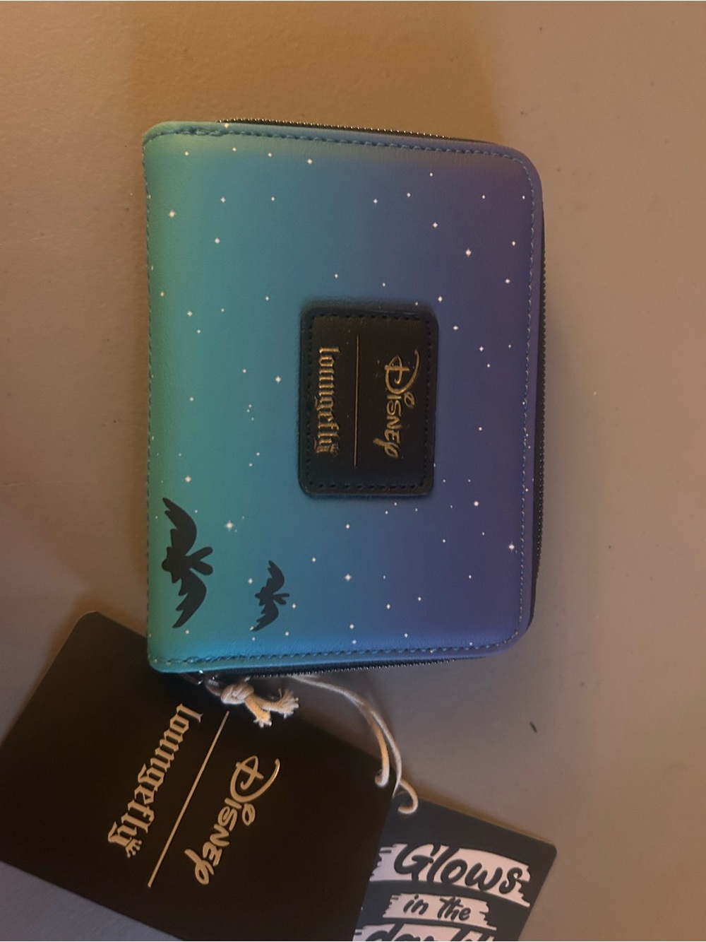 Disney Loungefly Stitch Halloween Glow other dark wallet